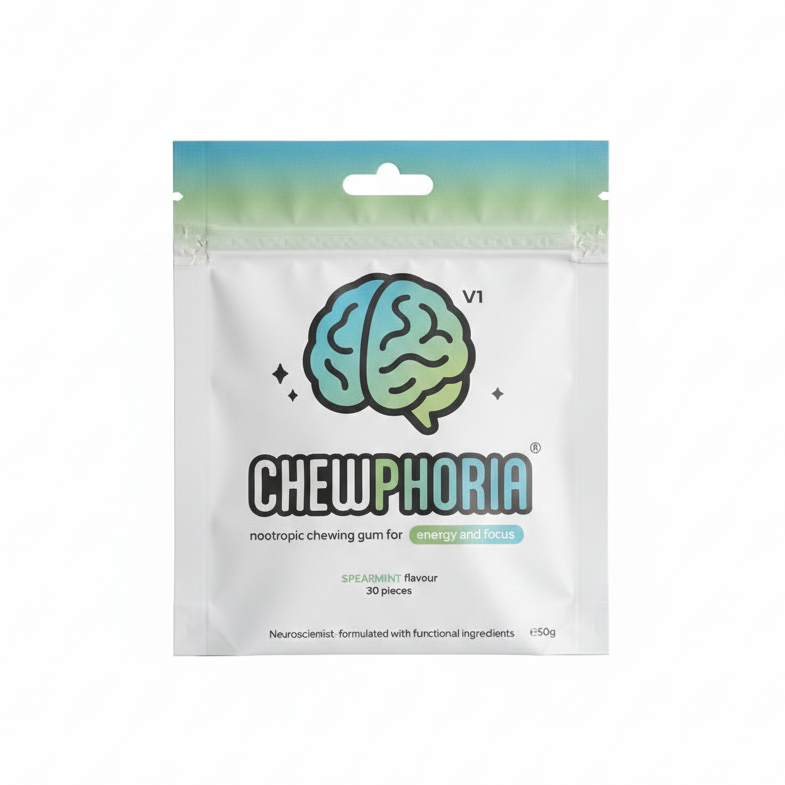 Chewphoria® Energy & Focus Chewing Gum