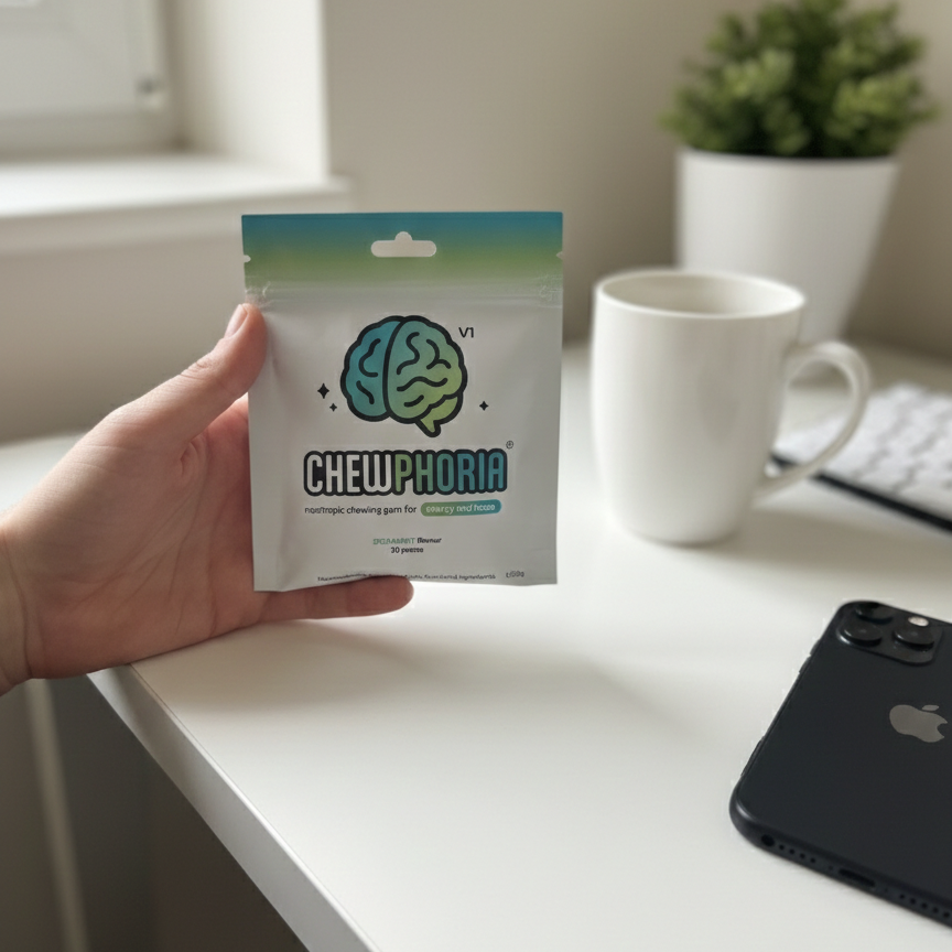 Chewphoria® Energy & Focus Chewing Gum